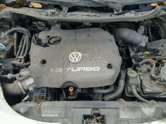 3VWCD21C2YM478495 - 2000 VOLKSWAGEN NEW BEETLE 烧焦的 照片 7