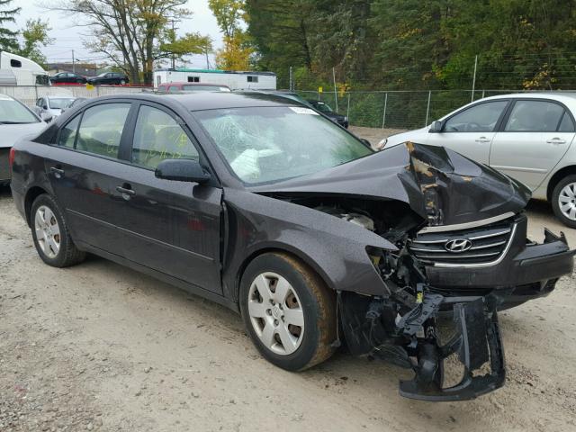 5NPET46C19H490518 - 2009 HYUNDAI SONATA GLS GRAY photo 1