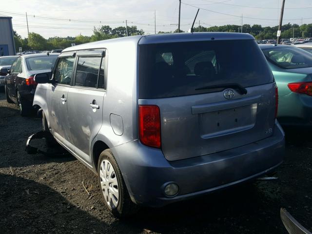 JTLKE50E691063828 - 2009 TOYOTA SCION XB Blau Foto 3