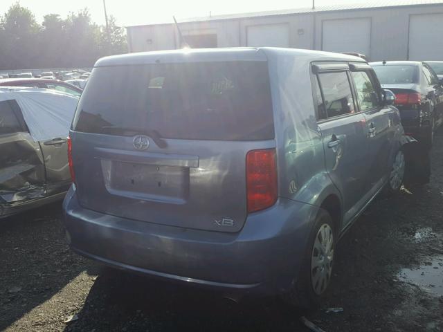 JTLKE50E691063828 - 2009 TOYOTA SCION XB Blau Foto 4