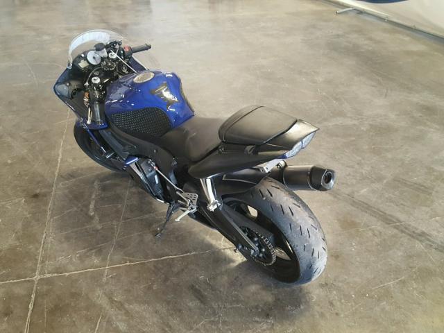 JYARJ06E97A033330 - 2007 YAMAHA YZFR6 S BLUE photo 3