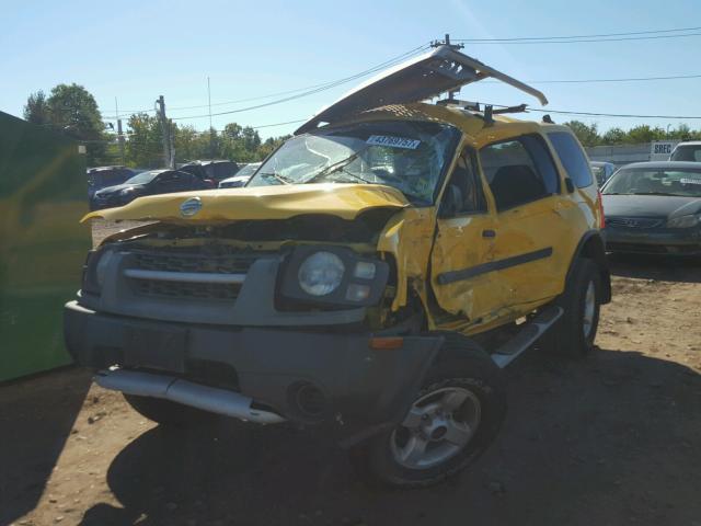 5N1ED28YX4C675693 - 2004 NISSAN XTERRA XE YELLOW photo 10