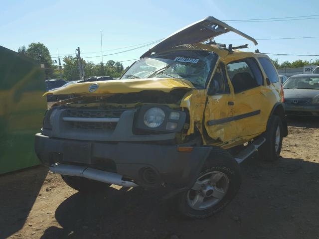 5N1ED28YX4C675693 - 2004 NISSAN XTERRA XE YELLOW photo 2