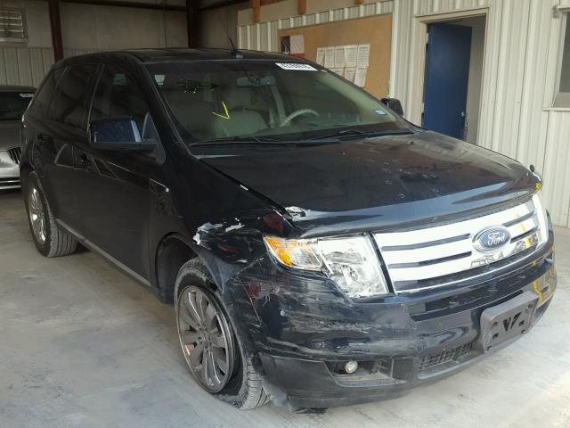 2FMDK38C98BA41762 - 2008 FORD EDGE SEL BLUE photo 1