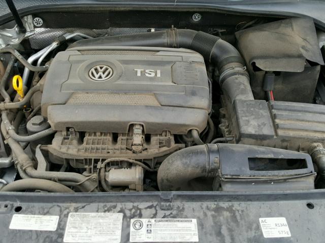 1VWAT7A32EC032190 - 2014 VOLKSWAGEN PASSAT S SILVER photo 7