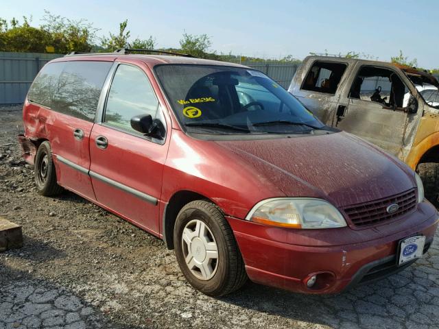 2FMZA51422BB16316 - 2002 FORD WINDSTAR RED photo 1