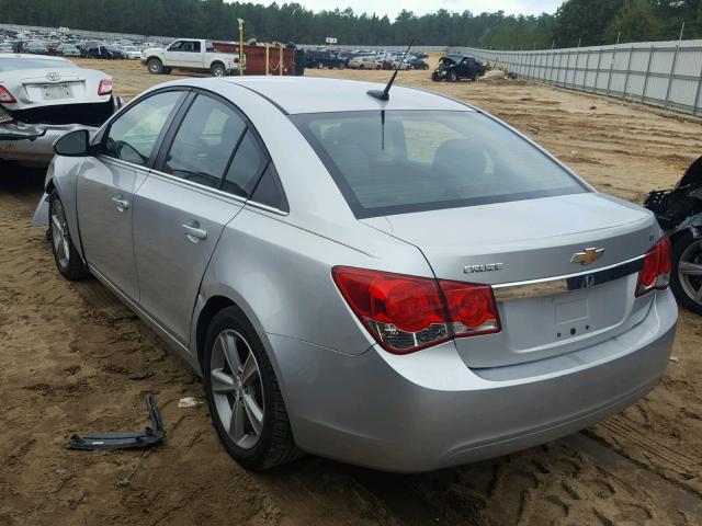 1G1PG5SC4C7304578 - 2012 CHEVROLET CRUZE LT GRAY photo 3