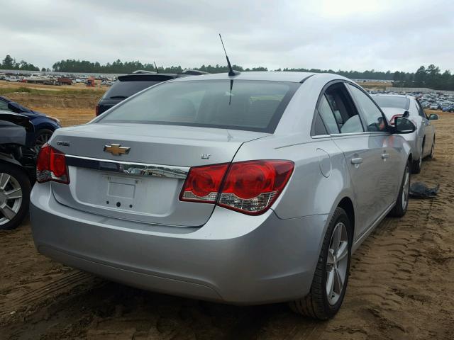 1G1PG5SC4C7304578 - 2012 CHEVROLET CRUZE LT GRAY photo 4