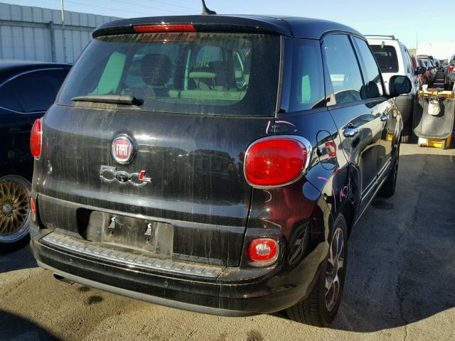 ZFBCFACHXEZ010107 - 2014 FIAT 500L LOUNG BLACK photo 4