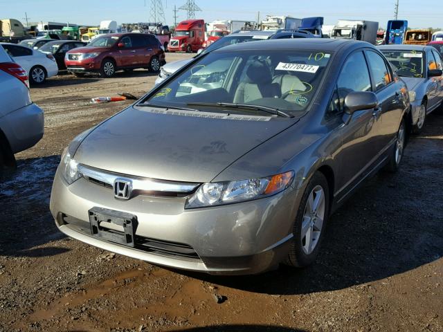 1HGFA16847L114684 - 2007 HONDA CIVIC GRAY photo 2