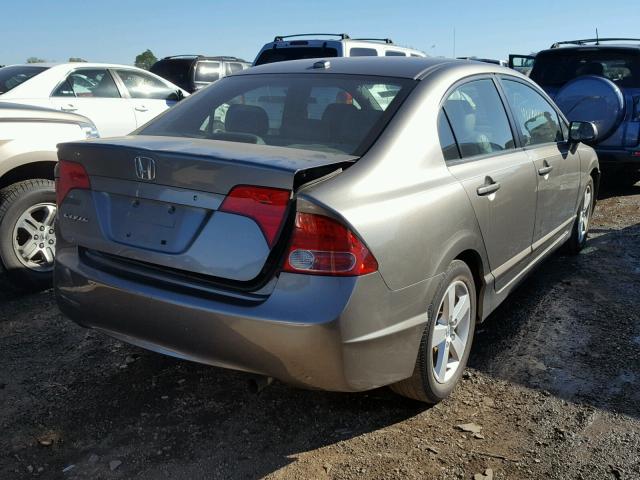 1HGFA16847L114684 - 2007 HONDA CIVIC GRAY photo 4