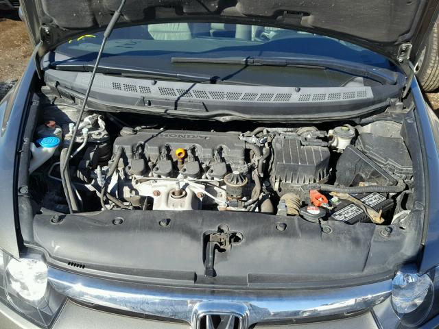 1HGFA16847L114684 - 2007 HONDA CIVIC GRAY photo 7