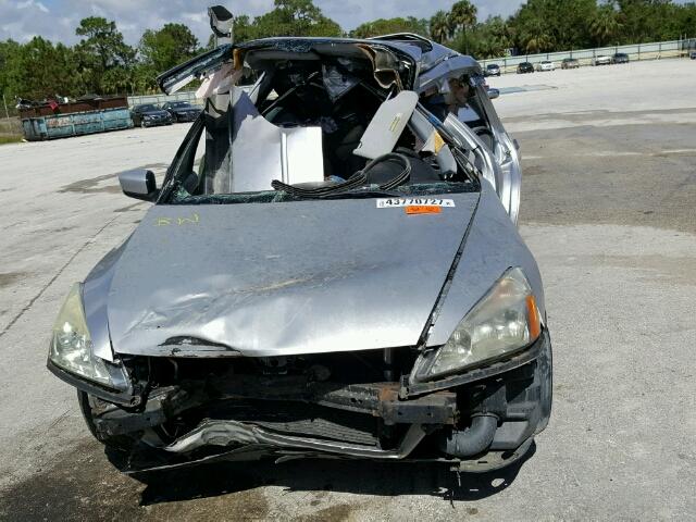 1HGCM56727A141693 - 2007 HONDA ACCORD EX GRAY photo 9