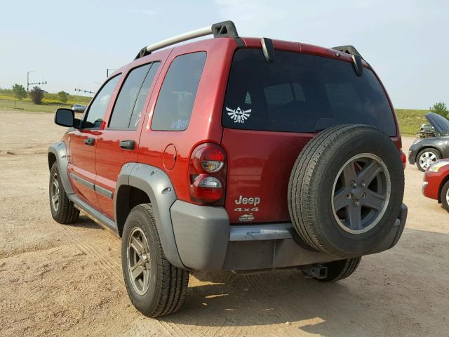 1J4GL38K46W244506 - 2006 JEEP LIBERTY RE RED photo 3