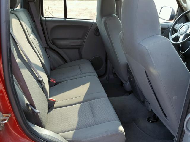 1J4GL38K46W244506 - 2006 JEEP LIBERTY RE RED photo 6
