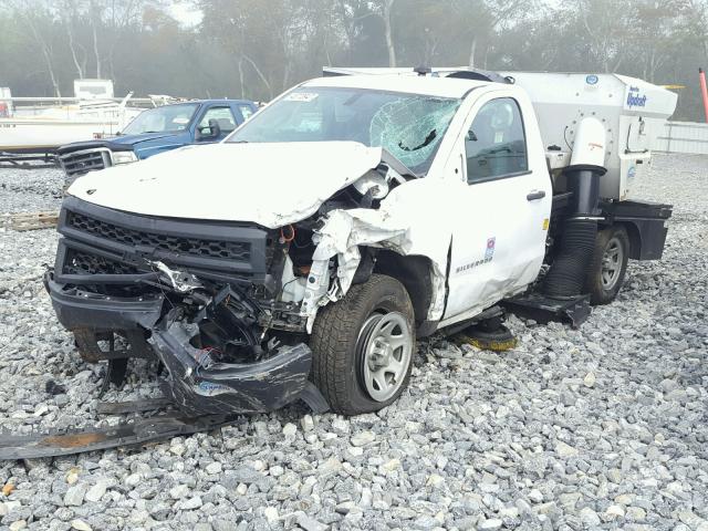 1GCNCPEH7FZ171353 - 2015 CHEVROLET SILVERADO WHITE photo 2