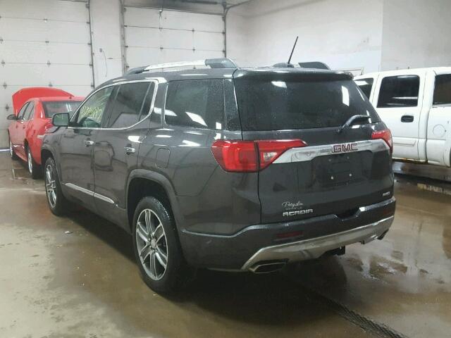 1GKKNXLS6HZ196098 - 2017 GMC ACADIA DEN GRAY photo 3