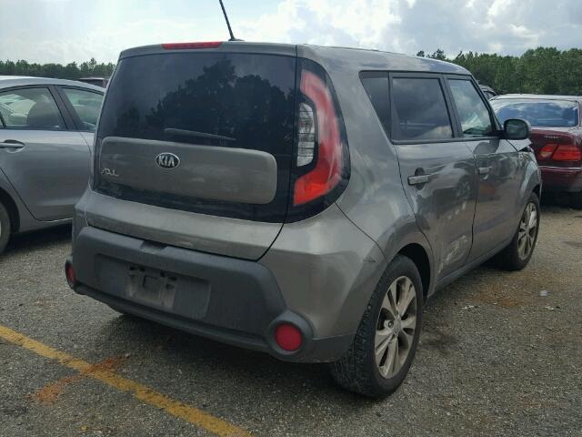 KNDJP3A58F7173311 - 2015 KIA SOUL + GRAY photo 4