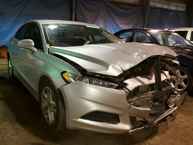 3FA6P0H71FR100081 - 2015 FORD FUSION SE SILVER photo 1