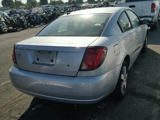 1G8AW15F36Z155565 - 2006 SATURN ION LEVEL SILVER photo 4