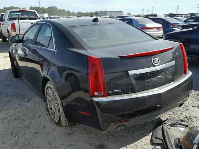 1G6DA5EG6A0107477 - 2010 CADILLAC CTS BLACK photo 3