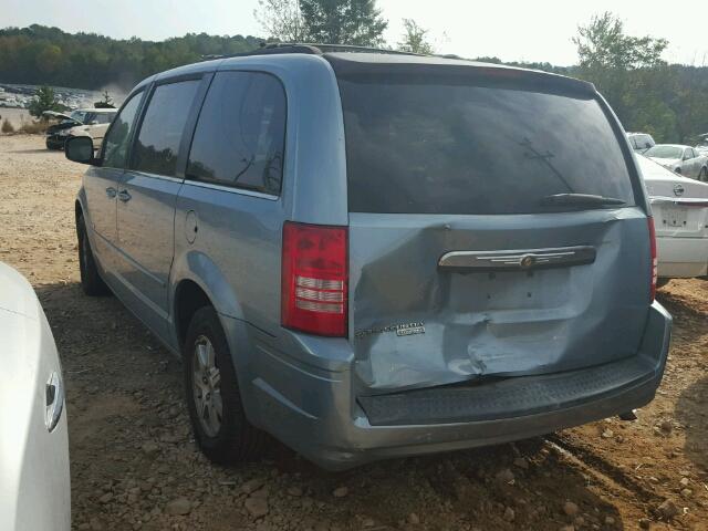 2A8HR54P08R719871 - 2008 CHRYSLER TOWN & COU SILVER photo 3