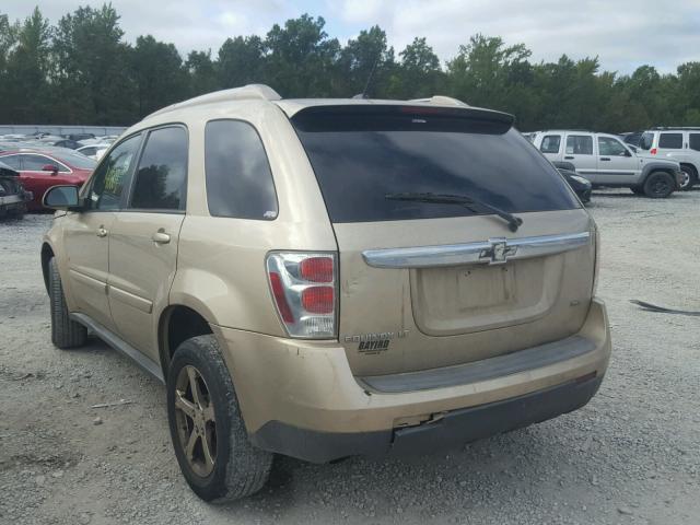 2CNDL73F776045824 - 2007 CHEVROLET EQUINOX GOLD photo 3