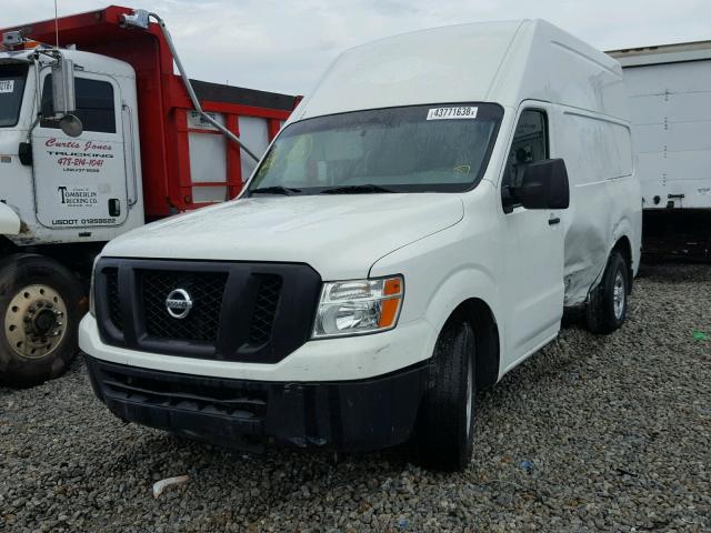 1N6AF0LX4DN104878 - 2013 NISSAN NV 2500 WHITE photo 2