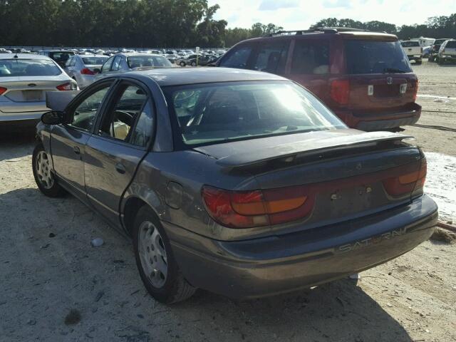 1G8ZK52791Z209754 - 2001 SATURN SL2 GRAY photo 3