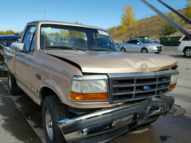1FTEF14N7TLB35656 - 1996 FORD F150 GOLD photo 1