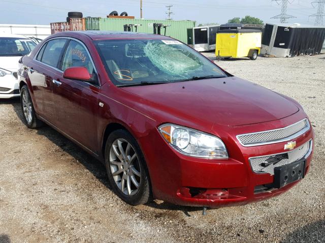 1G1ZK57758F268481 - 2008 CHEVROLET MALIBU LTZ 栗色 照片 1