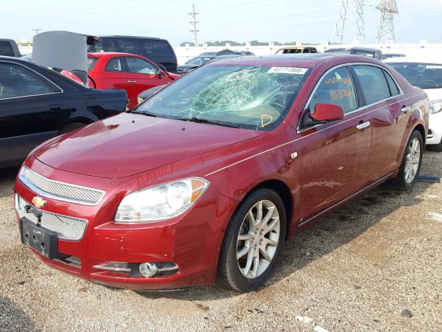 1G1ZK57758F268481 - 2008 CHEVROLET MALIBU LTZ 栗色 照片 2