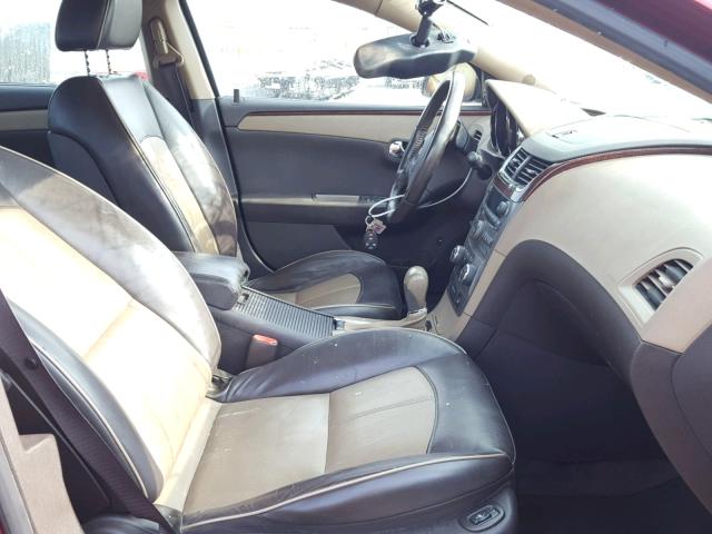 1G1ZK57758F268481 - 2008 CHEVROLET MALIBU LTZ 栗色 照片 5