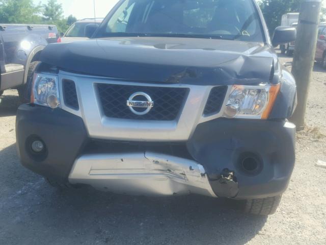 5N1AN0NW9EN813734 - 2014 NISSAN XTERRA X GRAY photo 9