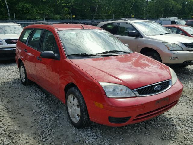 1FAFP36N67W163209 - 2007 FORD FOCUS ZXW RED photo 1