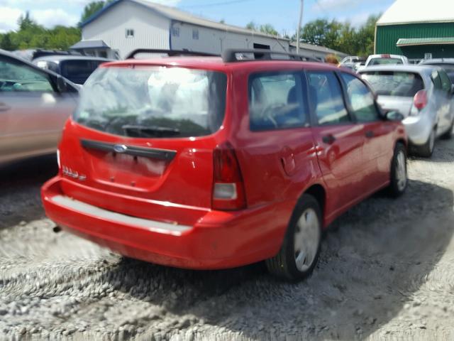 1FAFP36N67W163209 - 2007 FORD FOCUS ZXW RED photo 4