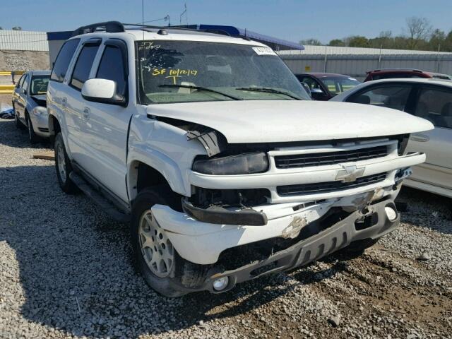 1GNEK13Z24R155920 - 2004 CHEVROLET TAHOE K150 WHITE photo 1