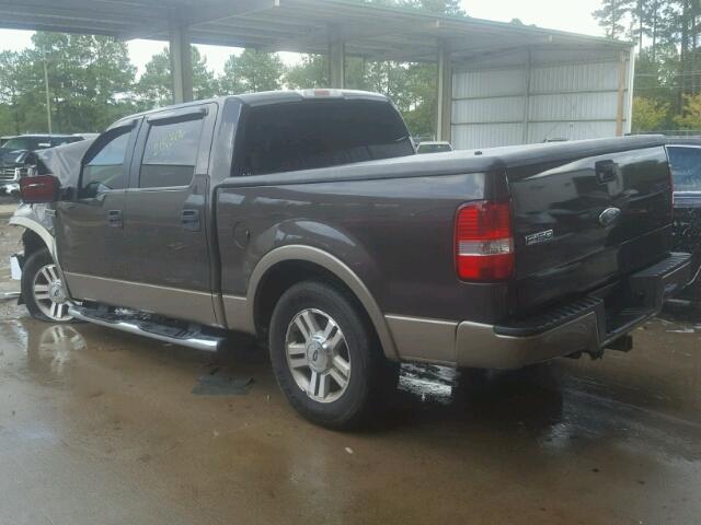 1FTPW12VX6KD96107 - 2006 FORD F150 GRAY photo 3