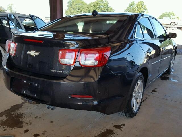 1G11B5SL4EF114079 - 2014 CHEVROLET MALIBU LS BLACK photo 4