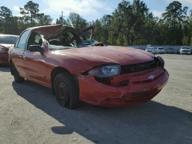 1G1JF52F237255223 - 2003 CHEVROLET CAVALIER RED photo 1