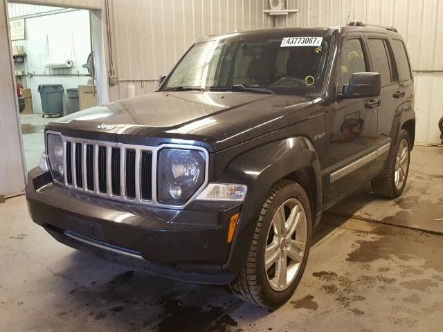1J4PN2GK6BW543625 - 2011 JEEP LIBERTY BLACK photo 2
