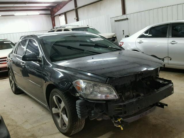 1G1ZC5E00CF222486 - 2012 CHEVROLET MALIBU 1LT BLACK photo 1