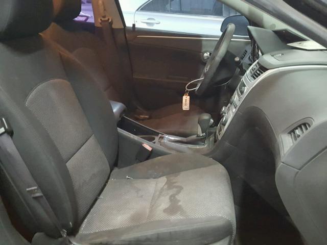 1G1ZC5E00CF222486 - 2012 CHEVROLET MALIBU 1LT BLACK photo 5