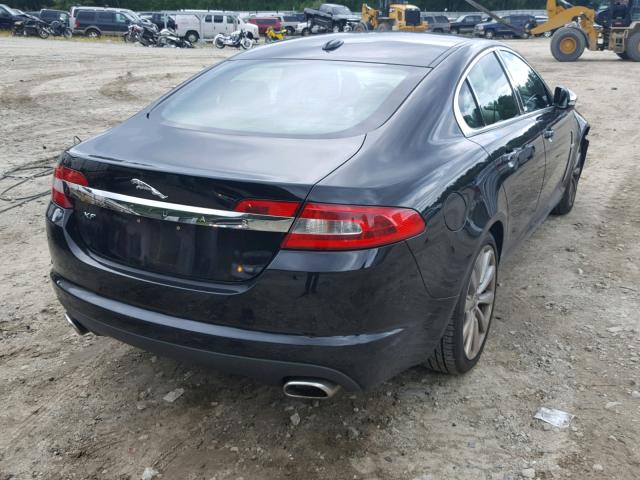 SAJWA0GB9BLR90079 - 2011 JAGUAR XF PREMIUM BLACK photo 4