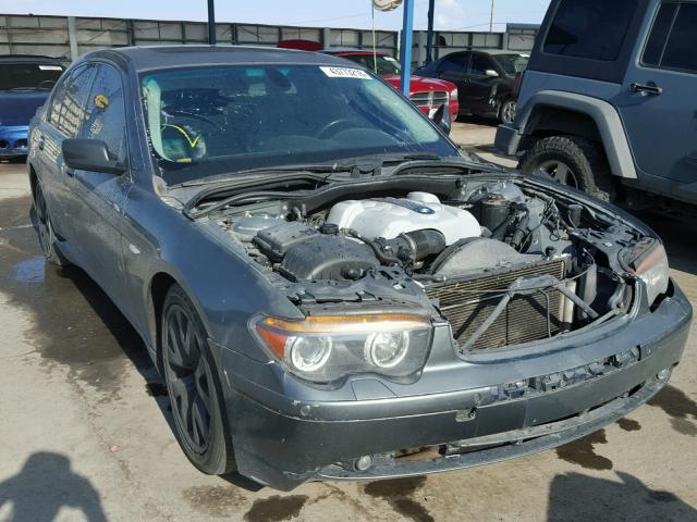 WBAGL63464DP68830 - 2004 BMW 745 I CHARCOAL photo 1