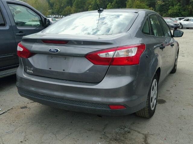 1FADP3E24DL368037 - 2013 FORD FOCUS S GRAY photo 4