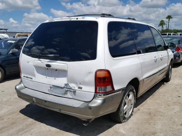 2FMZA52431BA83176 - 2001 FORD WINDSTAR S WHITE photo 4