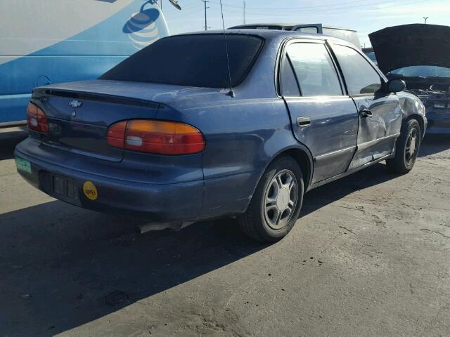 1Y1SK5281YZ434823 - 2000 CHEVROLET GEO PRIZM 蓝色 照片 4