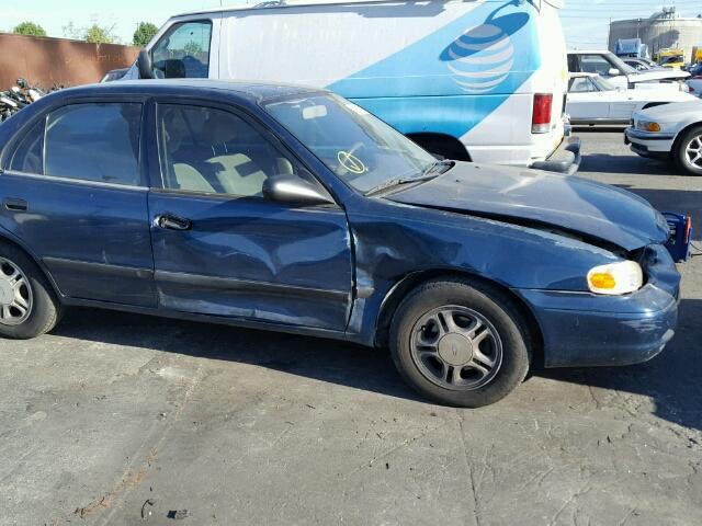 1Y1SK5281YZ434823 - 2000 CHEVROLET GEO PRIZM 蓝色 照片 9