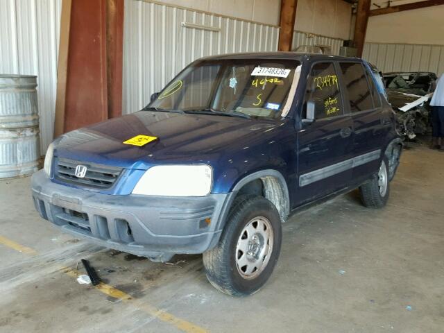 JHLRD2849XC004672 - 1999 HONDA CR-V BLUE photo 2